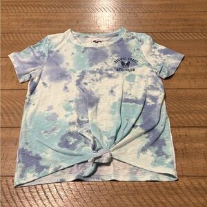 SO Kids Blue and White Tie-Dye Tee